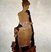 Egon Schiele Portrait of Gerta Schiele oil